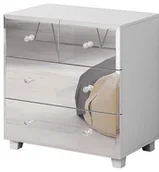 Komody - Helvetia Komoda BELLAGIO GB I 27 Biały 2497JG27 - miniaturka - grafika 1