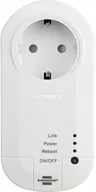 Systemy inteligentnych domów - Brennenstuhl 1294840 inteligentny korek Biały Dom 3680 W, Przełączane gniazdo 4007123663484 - miniaturka - grafika 1
