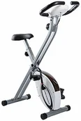 Rowery treningowe - Ultrasport Ultra Sport F-Bike składany rower treningowy z komputerem i czujnikami do pomiaru tętna, srebrny, OS 331100000279 - miniaturka - grafika 1