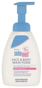 Sebamed Baby Wash bardzo delikatna pianka myjąca do twarzy i ciała The Best Protection from the First Day 400 ml - Pianki do mycia twarzy - miniaturka - grafika 2