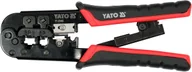 Kombinerki i obcęgi - YATO SZCZYPCE DO ZACISKANIA WTYCZEK TELEFONICZNYCH I SIECIOWYCH RJ45 RJ11 - miniaturka - grafika 1