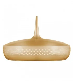 Vita Copenhagen Lampa wisząca Clava Dine, klosz w kolorze mosiądzu - Lampy sufitowe - miniaturka - grafika 3