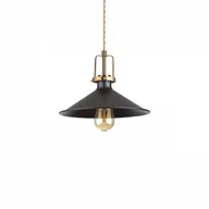 Lampy sufitowe - Ideal Lux Lampa wisząca Eris 249070 klasyczna oprawa w kolorze czarnym 249070 - miniaturka - grafika 1