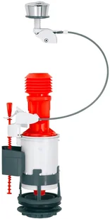 WIRQUIN Mechanizm spustowy WC WC KOMPAKT 3/6L NA LINKĘ WIRQUIN - Zawory i kraniki - miniaturka - grafika 3