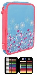 MILAN Piórnik 1-poziomowy duży z wyposażeniem BLOSSOM - Piórniki - miniaturka - grafika 3