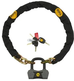 Yale Zestaw Łańcuch i kłódka 1100mm - Zabezpieczenia do roweru - miniaturka - grafika 2