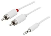 Kable - DELTACO DELTACO audiokabel MM-140B - miniaturka - grafika 1