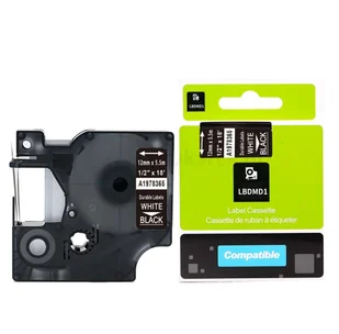 Dymo Taśma D1 Durable 1978365 12mm x 7m biała czarny nadruk - zamiennik PROMOCJA! D1-D-1978365 - Etykiety do drukarek - miniaturka - grafika 4