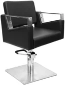 Fotele fryzjerskie - GABBIANO ACTIVESHOP FOTEL FRYZJERSKI WILNO CZARNY AS_109226 - miniaturka - grafika 1