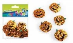 CF Ozdoba dek materiał Dynia 10szt - Zabawki kreatywne - miniaturka - grafika 3