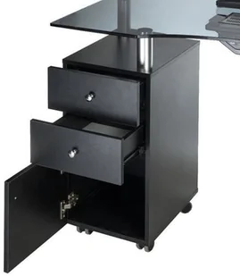 Beauty System Stolik do manicure z pochłaniaczem BD-3453+P CZARN BD-3453+P BLACK - Stoliki do manicure - miniaturka - grafika 5