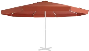 vidaXL Pokrycie do parasola ogrodowego terakotowe 500 cm 312543 - Pozostałe meble ogrodowe - miniaturka - grafika 2