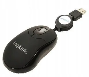 LogiLink Mini ID0016 czarny - Myszki - miniaturka - grafika 2