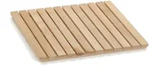 Akcesoria łazienkowe - ARREDAMENTIITALIA arreda menti Italia platformy Samoa 70 pod prysznic, odporne na działanie drewna  kolor: naturalny serii "AR-IT Il CUORE del Legno" 1970-WR - miniaturka - grafika 1