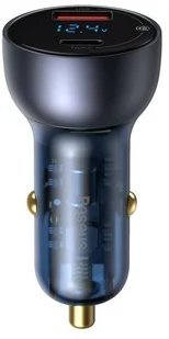 Baseus Baseus Particular | Ładowarka samochodowa 65W Quick Charge 4.0+ Power Delivery 3.0 Huawei SCP 5A 2xUSB CCKX-C0G - Ładowarki samochodowe - miniaturka - grafika 16