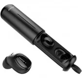 Słuchawki - Awei T5 Czarne - miniaturka - grafika 1