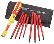 Zestawy narzędziowe - Draper Expert Ergo Plus 9 sztuki wymiennych, VDE wkrętak dynamometryczny zestaw w narzędzia rolka 65372 965T/9 - miniaturka - grafika 1