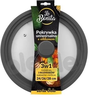 La Bonita La Bonita 24/26/28 cm LB2428POK02 - Pokrywki - miniaturka - grafika 2