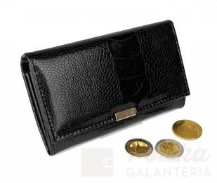 Haro (PL) Klasyczny Portfel Damski (PL) Poziomy Mały Skóra Włoska - Portfele - miniaturka - grafika 11