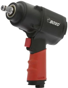 BOXO Klucz Pneumatyczny Udarowy do kół 1356Nm Black&Red 1/2"" + wtyk 1/4 - Klucze pneumatyczne - miniaturka - grafika 4