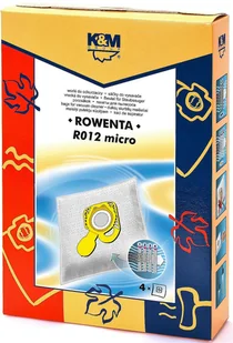 K&M Worek do odkurzacza K&M R012-micro (4 sztuki) - Worki do odkurzaczy K&M Worek do odkurzacza K&M R012-micro (4 sztuki) - Worki do odkurzaczy - miniaturka - grafika 2