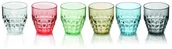 Pozostałe akcesoria kuchenne - Guzzini Tiffany Komplet 6 Szklanek Niskich Kolorowe 350 Ml 2257.02.52 - miniaturka - grafika 1