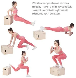 HMS DSC04 SKRZYNIA PLYOMETRYCZNA 500x400x300MM - Pozostały sprzęt i akcesoria do ćwiczeń - miniaturka - grafika 9