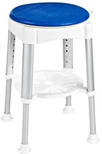 Ridder Taboret obrotowy z regulowaną wysokością A0050401 - Inne meble do łazienki - miniaturka - grafika 2