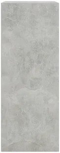 vidaXL 2-poziomowy regał, betonowy szary, 60x30x76,5 cm, płyta wiórowa - Regały - miniaturka - grafika 5