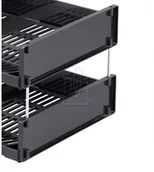 Pudła i kartony archiwizacyjne - Durable Nóżki do półki na dokumenty Optimo 4 szt. srebrne 1700132001 - miniaturka - grafika 1