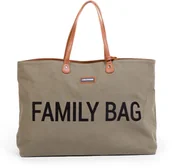 Torby i organizery dla mam - Childhome Torba Family bag Kanwas Khaki - miniaturka - grafika 1