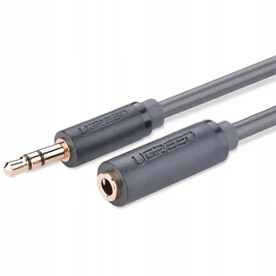 UGREEN AV124 Przedłużacz audio AUX jack 3,5 mm, 0,5m (szary) - Kable - miniaturka - grafika 2