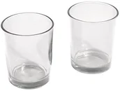 Świeczniki - Rayher 5600437 szklany świecznik na tealight,  5 cm, 6,5 cm, pudełko PCV sztuki, kryształ górski - miniaturka - grafika 1