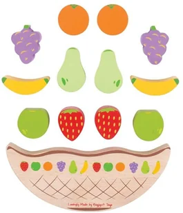 Bigjigs Balansująca gra z owocami - Klocki - miniaturka - grafika 5