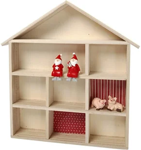 Creativ Company A S Domek z półkami - Decoupage - miniaturka - grafika 6