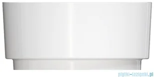 Omnires Cadence umywalka nablatowa 42x37 cm biały połysk CADENCE420BP | - Umywalki - miniaturka - grafika 4