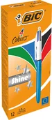 Przybory szkolne - Bic Długopisy (12 szt.) z czterema kolorami - miniaturka - grafika 1