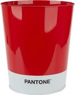 Kosze na śmieci - FENIKS Balvi pojemnik na odpady Pantone10 litrów cyny czerwono-białej twm_454777 - miniaturka - grafika 1