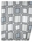 Zasłony prysznicowe - Wenko Zasłona prysznicowa antyplesniowa Mono 20049100 - miniaturka - grafika 1