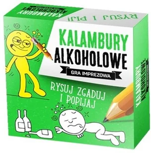 Kalambury Alkoholowe gra imprezowa urodziny - Gadżety do domu Kalambury Alkoholowe gra imprezowa urodziny - Gadżety do domu - miniaturka - grafika 4