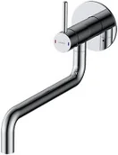 Baterie podtynkowe - Omnires Y1256 CR Y Bateria zlewozmywakowa podtynkowa CHROM - miniaturka - grafika 1