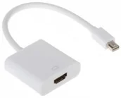 Złącza, przejściówki, adaptery - ABCVISION Adapter Mini DisplayPort wtyk / HDMI gniazdo MDP-W/HDMI-G - miniaturka - grafika 1