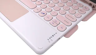 Apple Alogy Etui magnetyczne Alogy klawiatura Bluetooth Pencil do iPad 10.2 2019/2020/2021 7/8/9Gen Różowe 9908X7 - Etui do tabletów - miniaturka - grafika 3