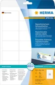 Papier do drukarek - Herma Adressetik. A4 wei 63,5x38,1 mm abl. Papier 525 St. - 5074 - miniaturka - grafika 1