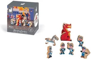 Janod Zestaw drewniany Story Janod Rycerze dla Dzieci J08513 - Klocki - miniaturka - grafika 2