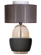 Lampy stojące - 4concepts Lampa stołowa ARIEL AMBER BLACK L248110420 - miniaturka - grafika 1