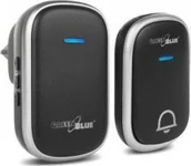 Dzwonki i gongi - GreenBlue Dzwonek bezprzewodowy nadajnik-odbiornik 38 melodii czarny GB175 B zasięg do 150m GB175 - miniaturka - grafika 1