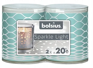 Bolsius Wkład do świecznika Sparkle Light 2 - Świeczniki - miniaturka - grafika 2