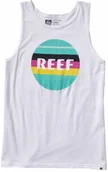 Koszulki męskie - REEF koszulka bez rękawów męska  PEELER 2 TANK White - miniaturka - grafika 1