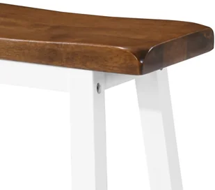 vidaXL Stolik i krzesła barowe, 3 elementy, drewno - Stoły z krzesłami - miniaturka - grafika 7